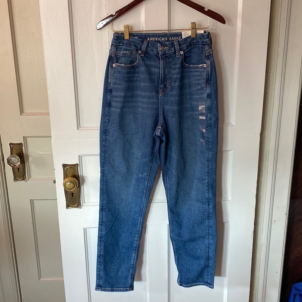 American Eagle NWT Curvy Mom Jeans size 4